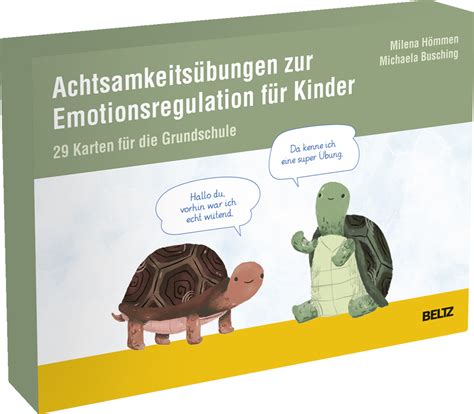 Achtsamkeitsübungen zur Emotionsregulation für Kinder 29 Karten für