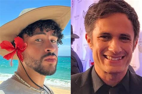 FOTO El apasionado beso de Bad Bunny junto a Gael García