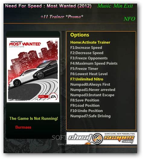 Need for speed most wanted remastered trainer - plmjoin