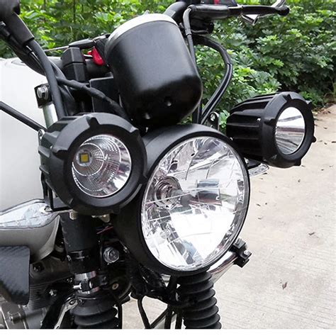 Holofote De Led Para Motocicleta 2x25w Barra De Luz Para Teto De