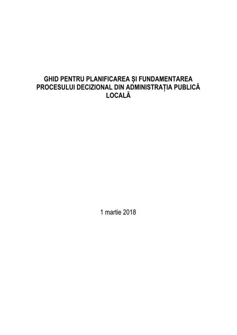 Pdf Ghid Pentru Planificarea I Poca Ro Wp Content Uploads