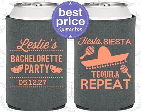 Fiesta Siesta Tequila Repeat Unique Bachelorette Party Decorations