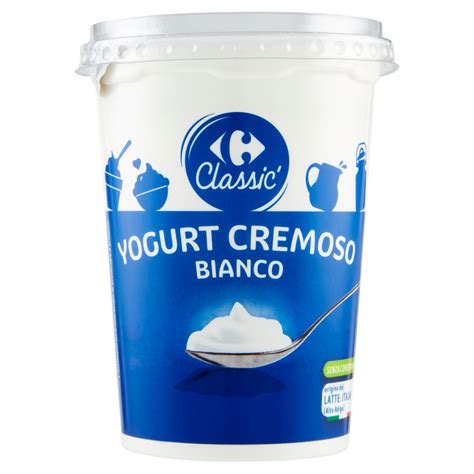 Carrefour Classic Yogurt Cremoso Bianco G Carrefour