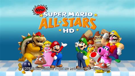 New Super Mario All Stars HD Super Mario Bros YouTube