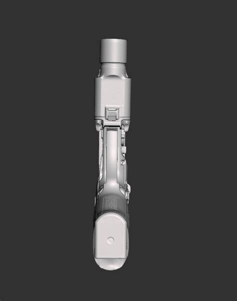 Archivo Stl Beretta M9a4 Surefire X300 A Real Size 3d Scan Gun Mold 🩻 ・modelo Para Descargar E