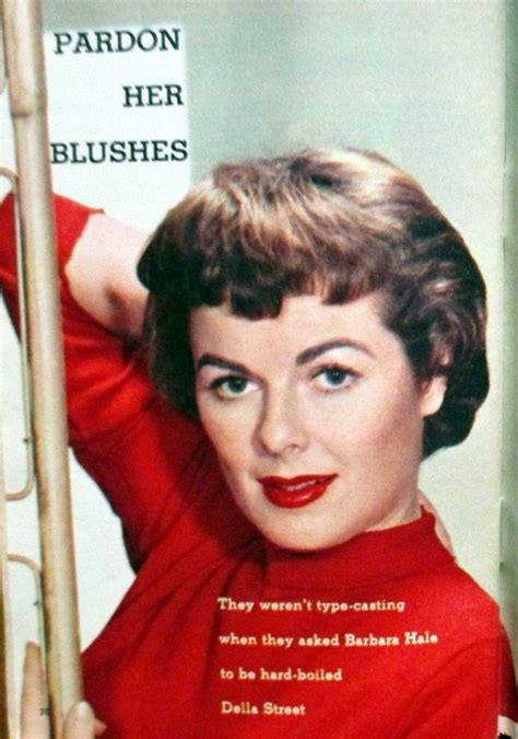 Barbara Hale Magazine Page Perry Mason Mason Raymond Barbara