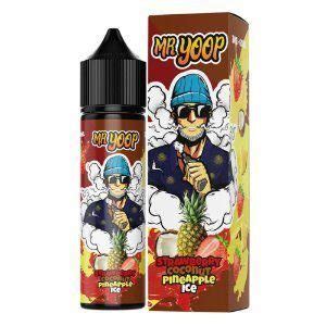 LÍQUIDO STRAWBERRY COCONUT PINEAPPLE ICE FUSION FRUIT MR YOOP