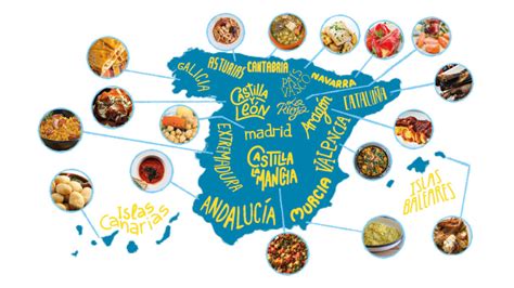 El Mapa Definitivo El Plato T Pico M S Famoso De Cada Comunidad