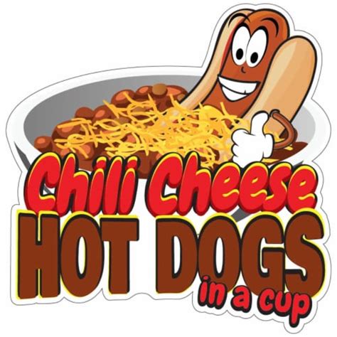 Signmission 16 In Decal Concession Stand Food Truck Sticker Chili