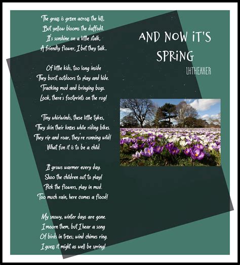 Spring Poems Celebrating The Beauty Of Spring