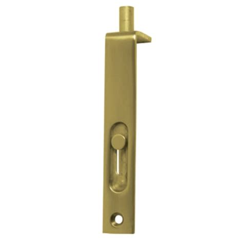 Touchpoint Slide Action Flush Bolt X Mm Polished Brass