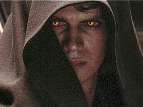 Anakin Skywalker Dark Side Eyes