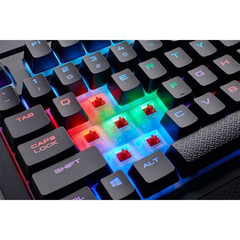 Teclado Mecânico Gamer Corsair K68 RGB Cherry MX Red Terabyte