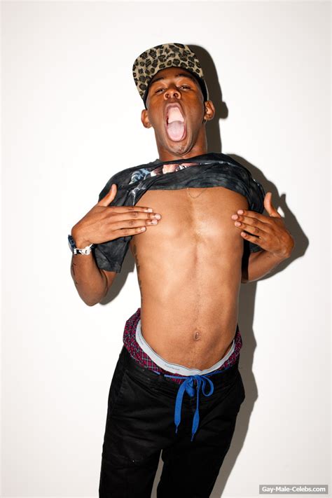 American Rapper Tyler Aka The Creator Shirtless And Bulge Photos Gay