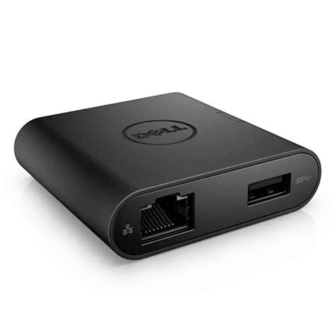 Kit- Dell DA200 Adapter USB Type-C to HDMI/VGA/Ethernet/USB3.0 -S&P