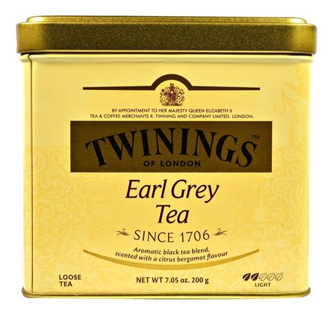 Ch Earl Grey Lata De Metal G Frete Gr Tis