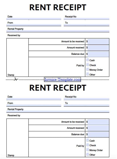 Sample Rental Invoice Invoice Template Ideas