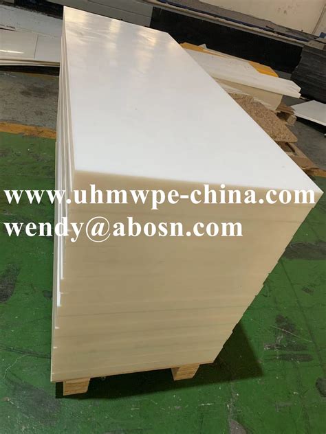 High Molecular Weight Polyethylene Plastic Sheet Natural Virgin Uhmwpe