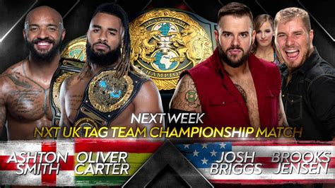 Josh Briggs Brooks Jensen To Challenge For NXT UK Tag Team Titles