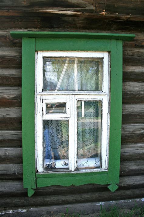 Wooden Frame Window In Dimitrov Free Stock Photo - Public Domain Pictures