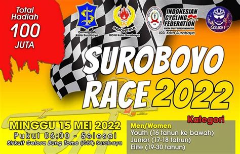 Ajang Balap Sepeda Suroboyo Race 2022 Meriahkan HJKS Ke 729