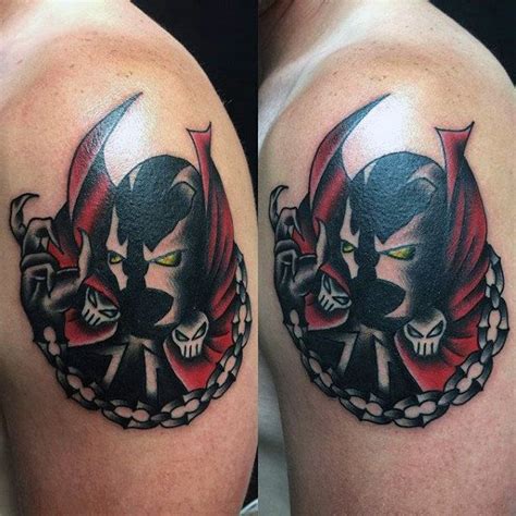 Spawn Logo Tattoo