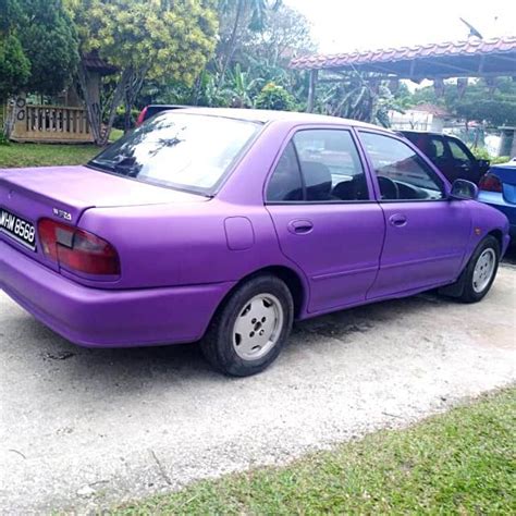 Proton Wira Sedan 1 5 Auto 2001 Matt Purple Puspakom Lulus Cars Cars