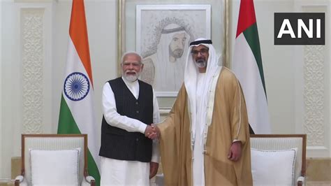 ANI On Twitter WATCH PM Narendra Modi In UAE On An Official