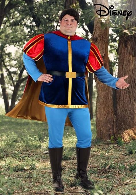 Men's Plus Size Disney Sleeping Beauty Prince Phillip Costume