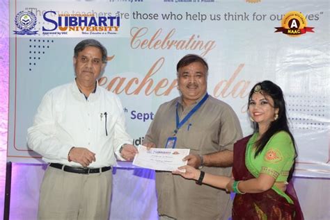 Distinguished Faculty Award 2023 Subharti University News