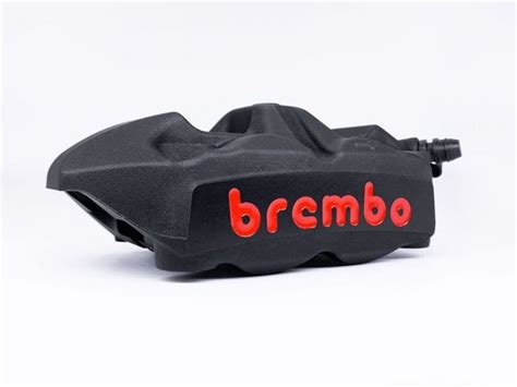 Kit Coppia Pinze Freno Radiali Nere Brembo Racing M