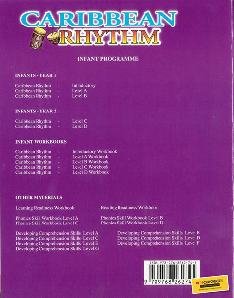 Caribbean Rhythm Integrated Language Arts Literacy And Numeracy Program Level B Workbook By