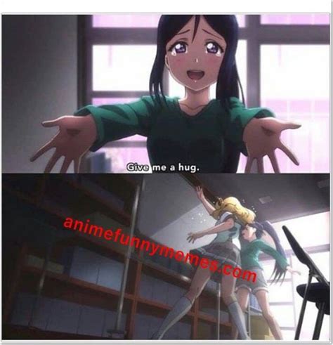 Hug Me Anime Meme