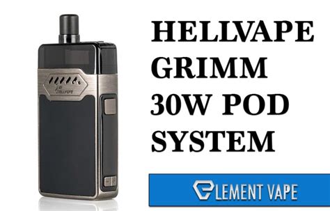 Hellvape Grimm Pod/AIO Starter Kit Review - Spinfuel Wellness