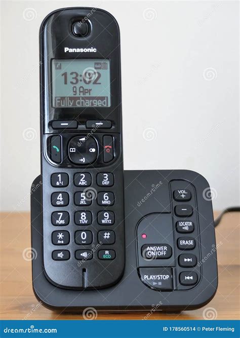 Panasonic KX TGC222EB Digital Cordless Telephone With Backlit LCD