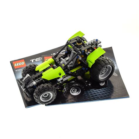 lego technic set modell  buggy traktor hell gruen schwarz auto