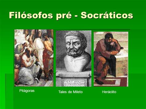 Quais São Os Filósofos Pré Socráticos