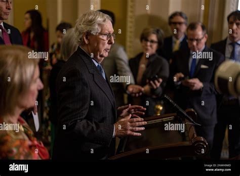 Mitch mcconnell february 28 2023 hi-res stock photography and images - Alamy