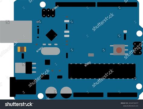 Arduino Circuit Board Coding Software Tutorials Stock Vector (Royalty Free) 2214732277 ...