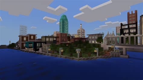 The City Of Mine York MYC Bedrock Edition Minecraft Map