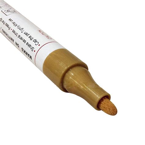 Metallic GOLD Paint Marker Pen Oil Based Fine Point For Metal Etsy