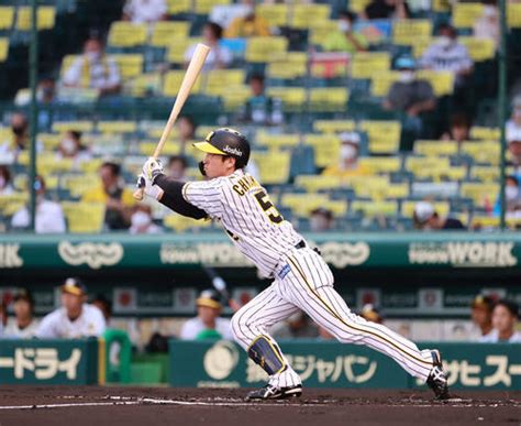 阪神近本、42年ぶり甲子園の先頭弾返しで猛攻呼ぶ プロ野球 日刊スポーツ