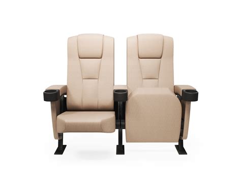 Paragon 755 Cinema Seats With Leather Headrest Ferco