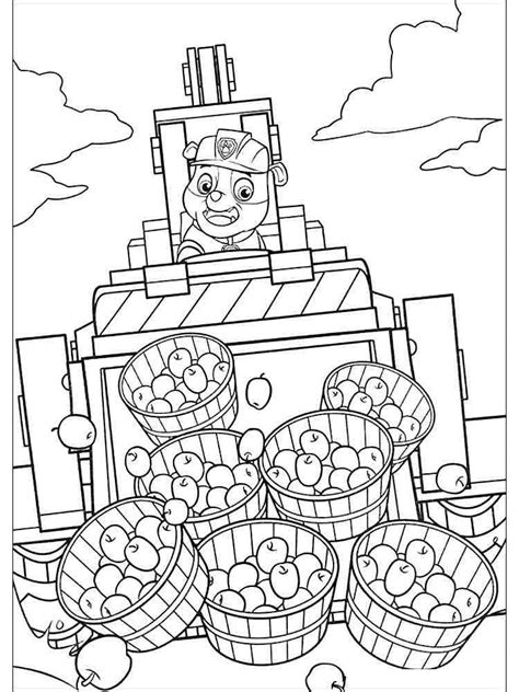 Rubble Coloring Pages Coloring Home 151