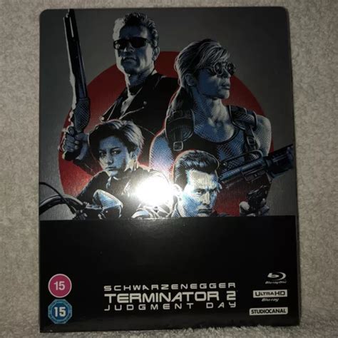 Terminator Judgment Day K Uhd D Blu Ray Steelbook Anniversary Etd