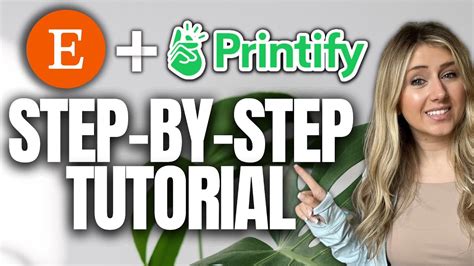 A To Z Printify Etsy Full Beginner Listing Seo Mockups And Design Tutorial Youtube