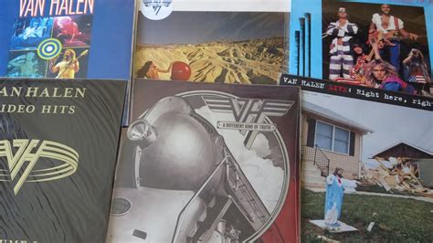 Van Halen Collection Part Vinyl Schallplatten Laserdisc Mit