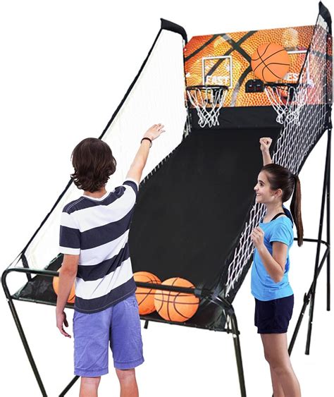 Seasky M Quina De Tiro De Baloncesto Doble Interior Juego Arcade De