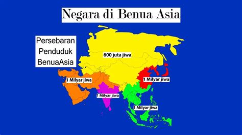 Negara Di Benua Asia Youtube