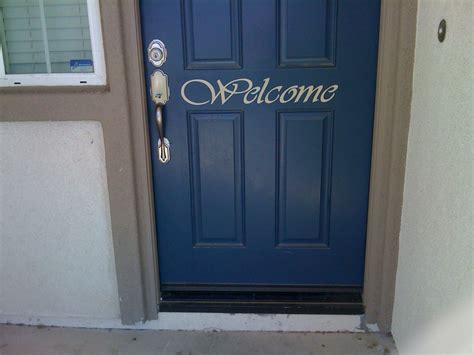 Angie's Craft Corner: Signs for your front door